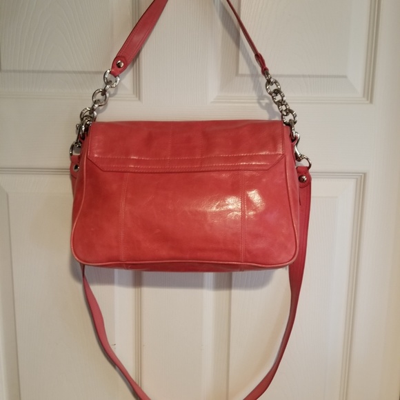 COACH POPPY Leather Push-lock Flap 17925 - Picture 6 of 8